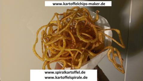 Spiralkartoffel Maschine  Kartoffelchips