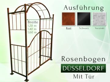 Rosenbogen D�sseldorf Rosens�ule Pergola