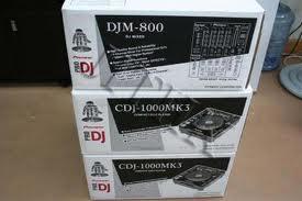 2X PIONEER CDJ 2000+DJM 2000 WITH HEADP