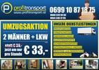 Umzug, Transport, �bersiedlungen, ect. ,