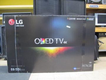 LG OLED55E6P Flat 55-Inch 4K Ultra HD Sm