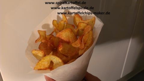 Spiralkartoffel Maschine  Kartoffelchips