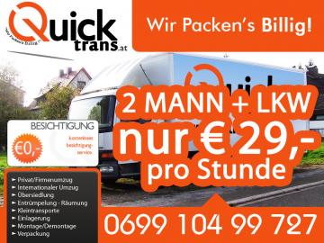 IHR UMZUG MIT QUICKTRANS