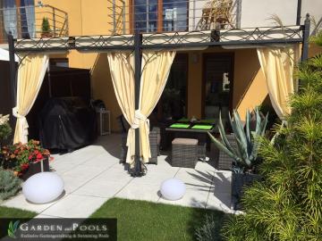Terassen�berdachung Pergola Laube Markis