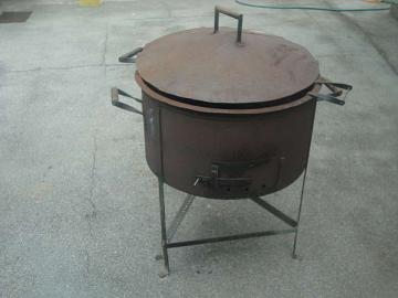 Maroni Kastanien Braten Mobil vor ort