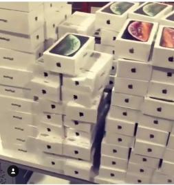 Verkaufsf�rderung iPhone und samsung