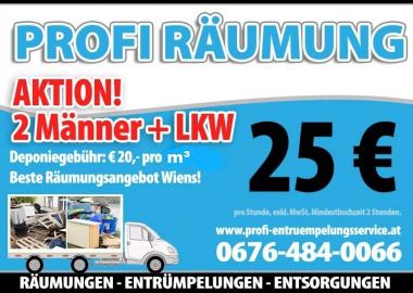 Profientrmpelung Wien EUR25,- 06764840066