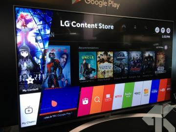 LG Curved 65-Inch 4K Ultra HD Oled TV