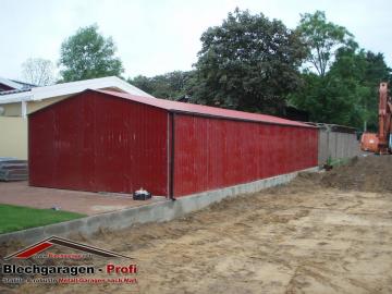 Halle Lagerraum 6x12m mit Statik