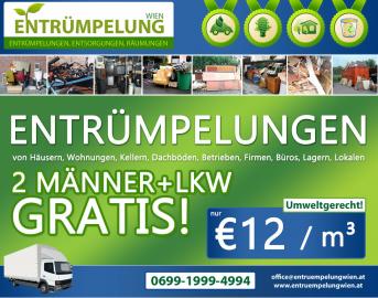 GRATIS ENTR�MPELUNG/ENTSORGUNG
