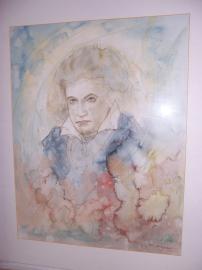 Aquarell Ludwig van Beethoven