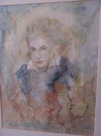 Aquarell Ludwig van Beethoven