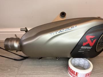 Ducati Panigale V4 V4S V4R Titan Auspuff