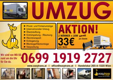Umzug-Transport-Lieferung Wien