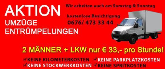 BILLIGENTSORGUNG WIEN, SOFORTTERMINE