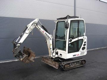 Ich gebe meinen Terex HR 16 Minibagger