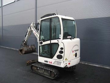 Ich gebe meinen Terex HR 16 Minibagger