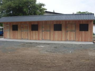 Aussenboxen kpl.  Pferdestall