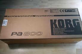 Korg PA800 Pro Arranger . . . . . . . . . . .