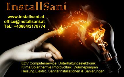 Installsani  EDV Elektro  Sanit�rinstall