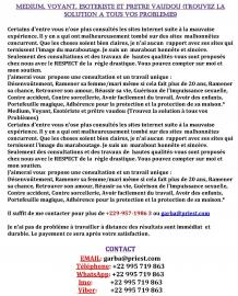 Pr�te Spirituel Offre des services
