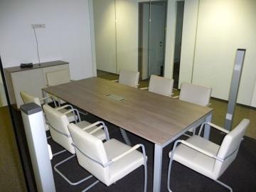 BENE Besprechungstisch  m. 8 BENE Sesseln