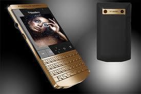 Blackberry Porsche 9981 Gold Design for