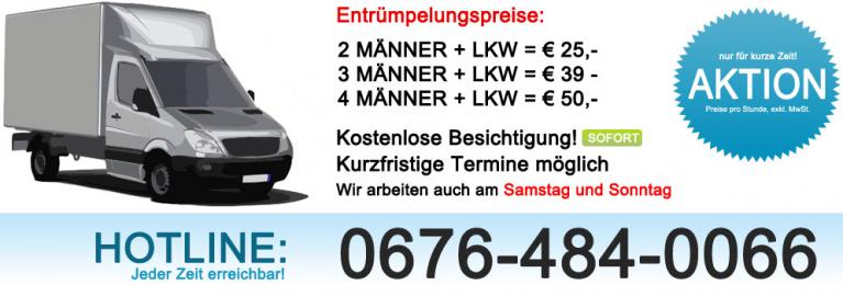 Entrmpelung Wien jetzt EUR25,-06764840066