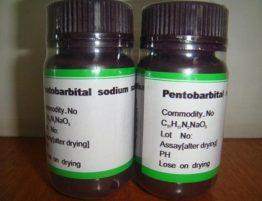 Nembuta (Pentobarbitar-Natrium) zum Verk